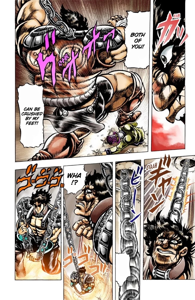 JoJo's Bizarre Adventure Part 1 - Phantom Blood (Official Colored) Chapter 35 page 3 - Chapter 35: Pluck for Tomorrow and the Successor Part 3