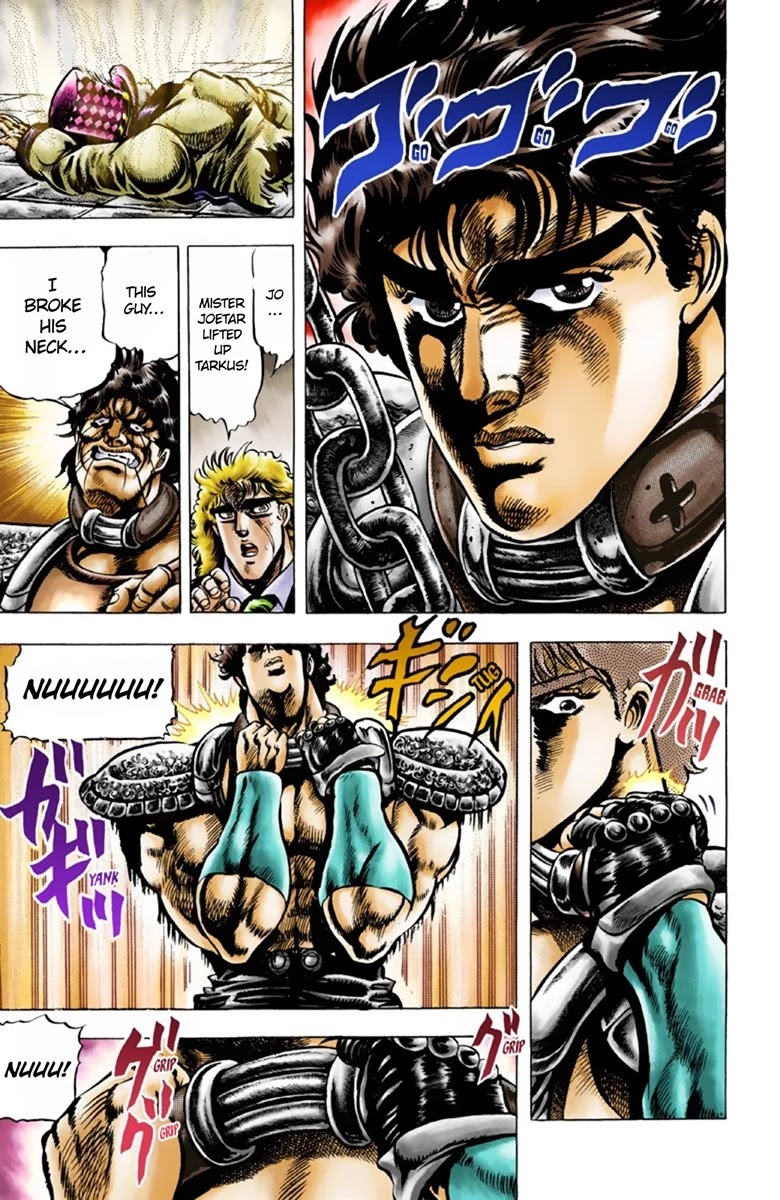 JoJo's Bizarre Adventure Part 1 - Phantom Blood (Official Colored) Chapter 35 page 4 - Chapter 35: Pluck for Tomorrow and the Successor Part 3