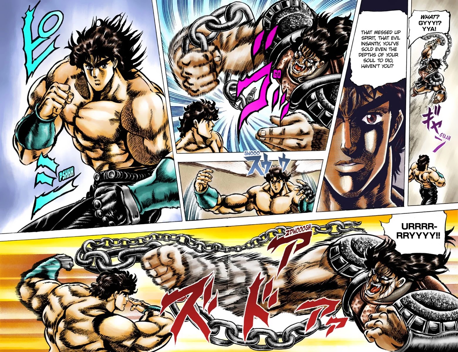 JoJo's Bizarre Adventure Part 1 - Phantom Blood (Official Colored) Chapter 35 page 7 - Chapter 35: Pluck for Tomorrow and the Successor Part 3
