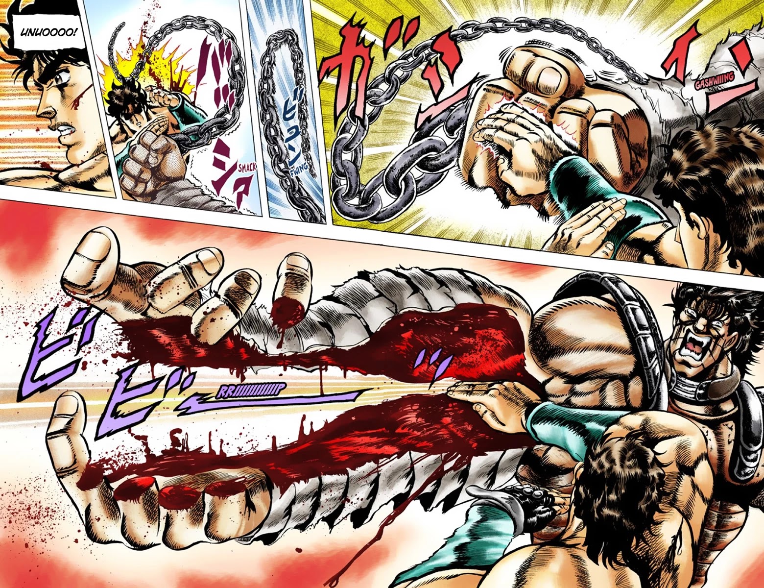JoJo's Bizarre Adventure Part 1 - Phantom Blood (Official Colored) Chapter 35 page 8 - Chapter 35: Pluck for Tomorrow and the Successor Part 3