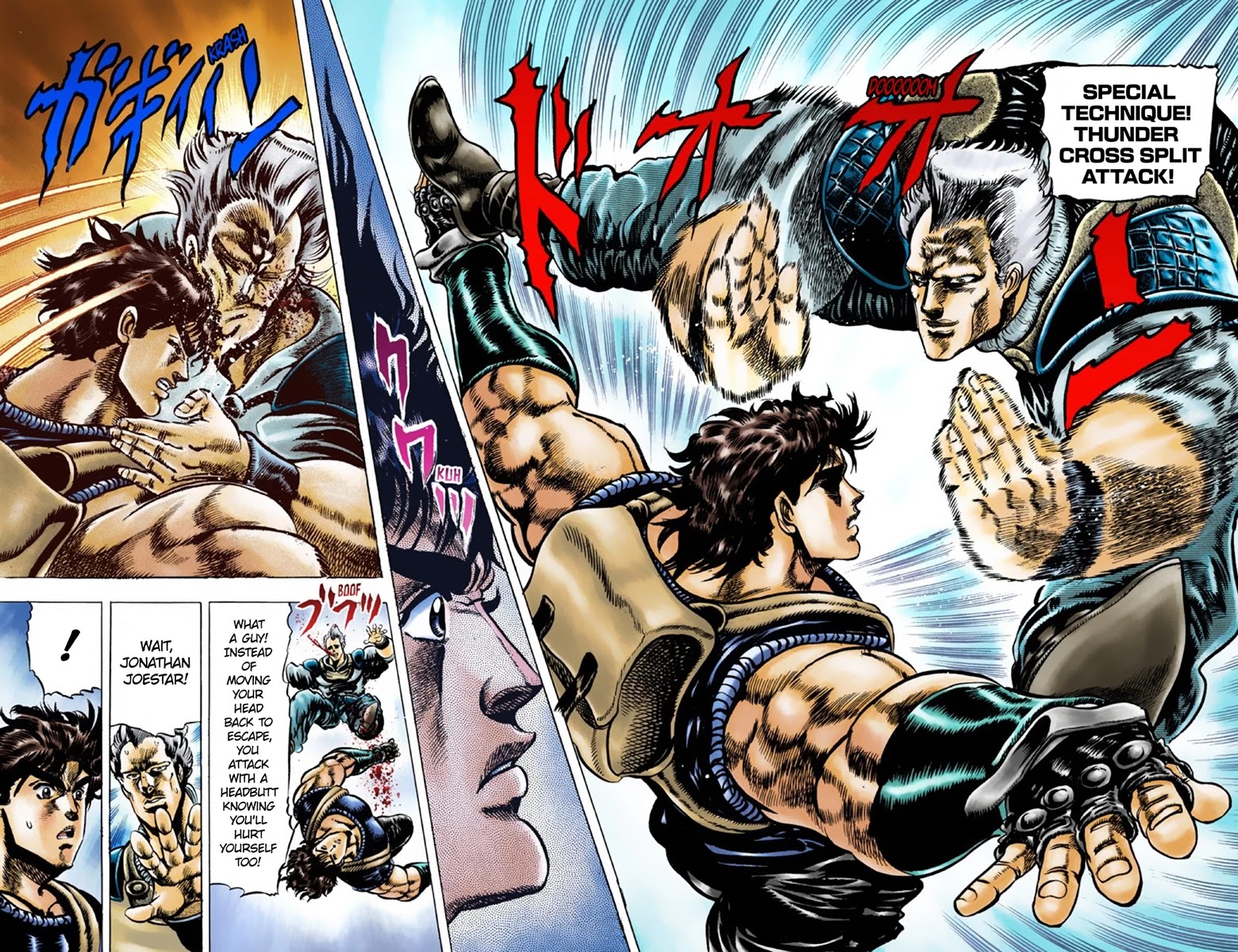 JoJo's Bizarre Adventure Part 1 - Phantom Blood (Official Colored) Chapter 36 page 13 - Chapter 36: The Three from a Faraway Land Part 1
