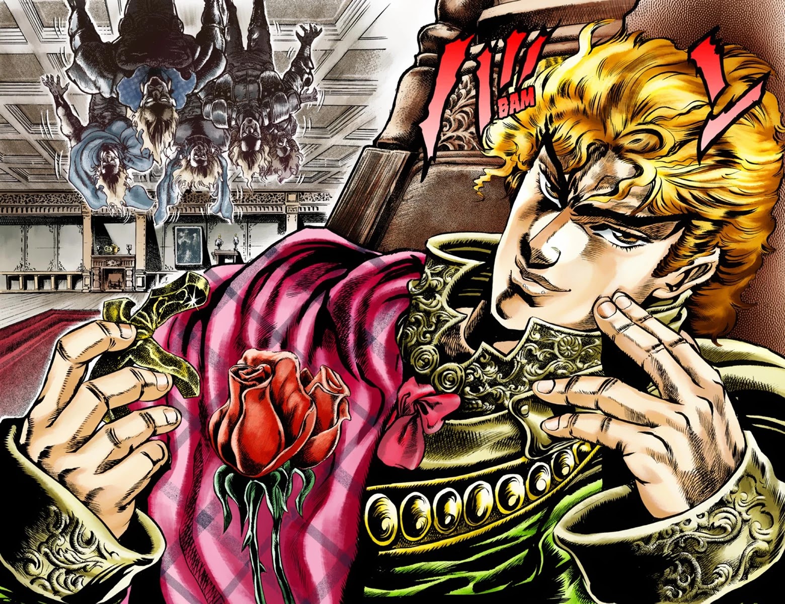 JoJo's Bizarre Adventure Part 1 - Phantom Blood (Official Colored) Chapter 36 page 16 - Chapter 36: The Three from a Faraway Land Part 1