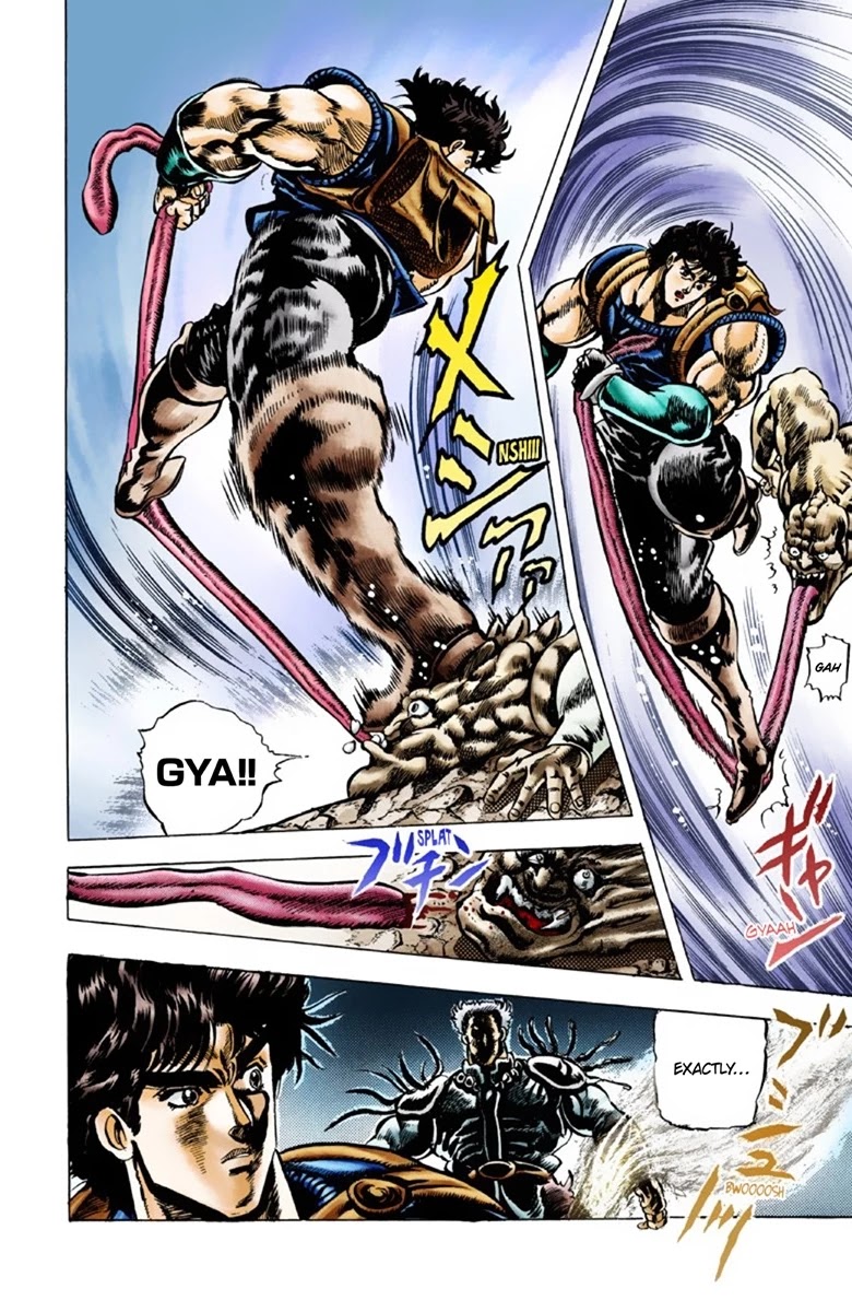 JoJo's Bizarre Adventure Part 1 - Phantom Blood (Official Colored) Chapter 36 page 9 - Chapter 36: The Three from a Faraway Land Part 1
