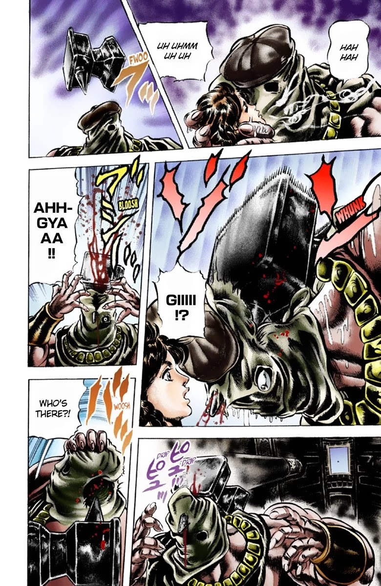 JoJo's Bizarre Adventure Part 1 - Phantom Blood (Official Colored) Chapter 37 page 10 - Chapter 37: The Three from a Faraway Land Part 2