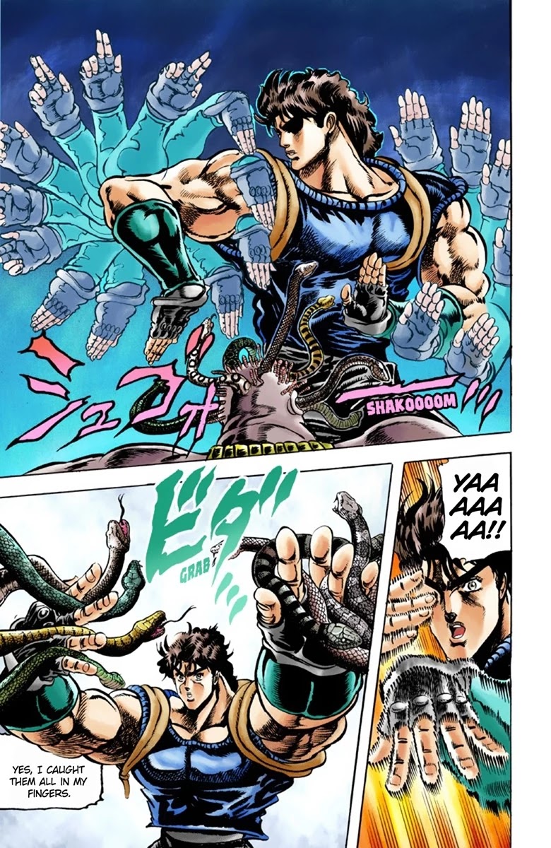JoJo's Bizarre Adventure Part 1 - Phantom Blood (Official Colored) Chapter 37 page 15 - Chapter 37: The Three from a Faraway Land Part 2