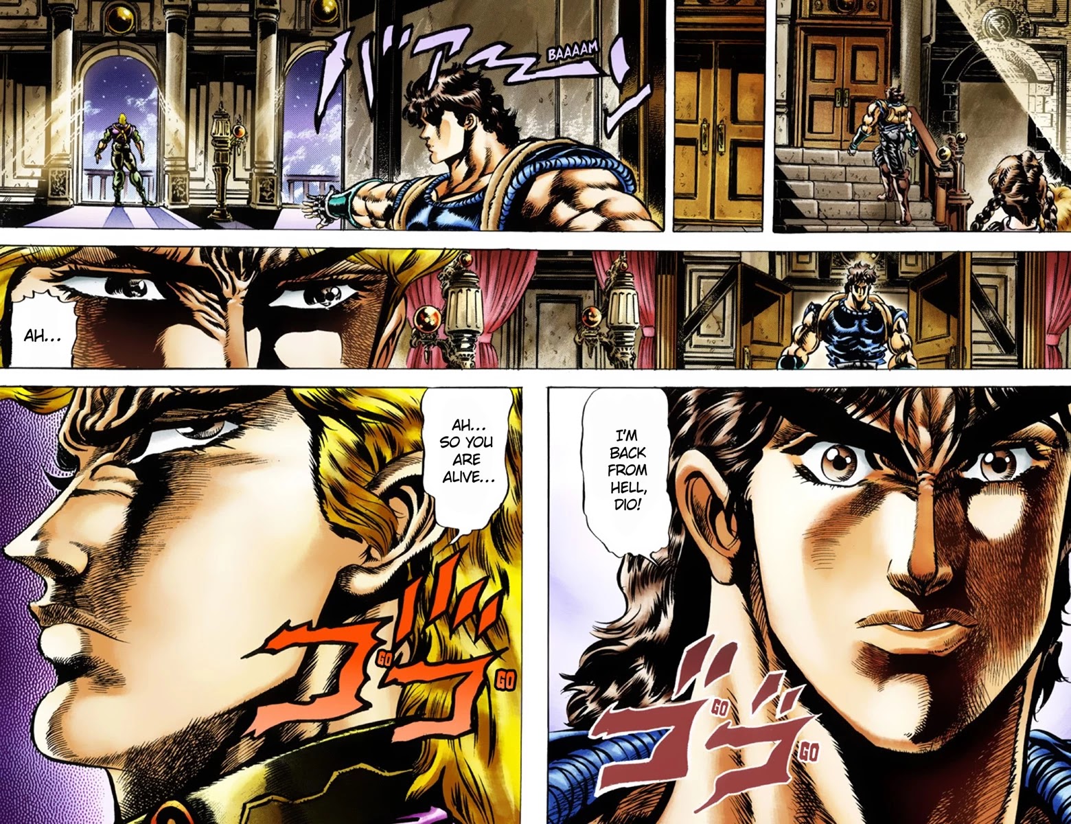 JoJo's Bizarre Adventure Part 1 - Phantom Blood (Official Colored) Chapter 37 page 18 - Chapter 37: The Three from a Faraway Land Part 2