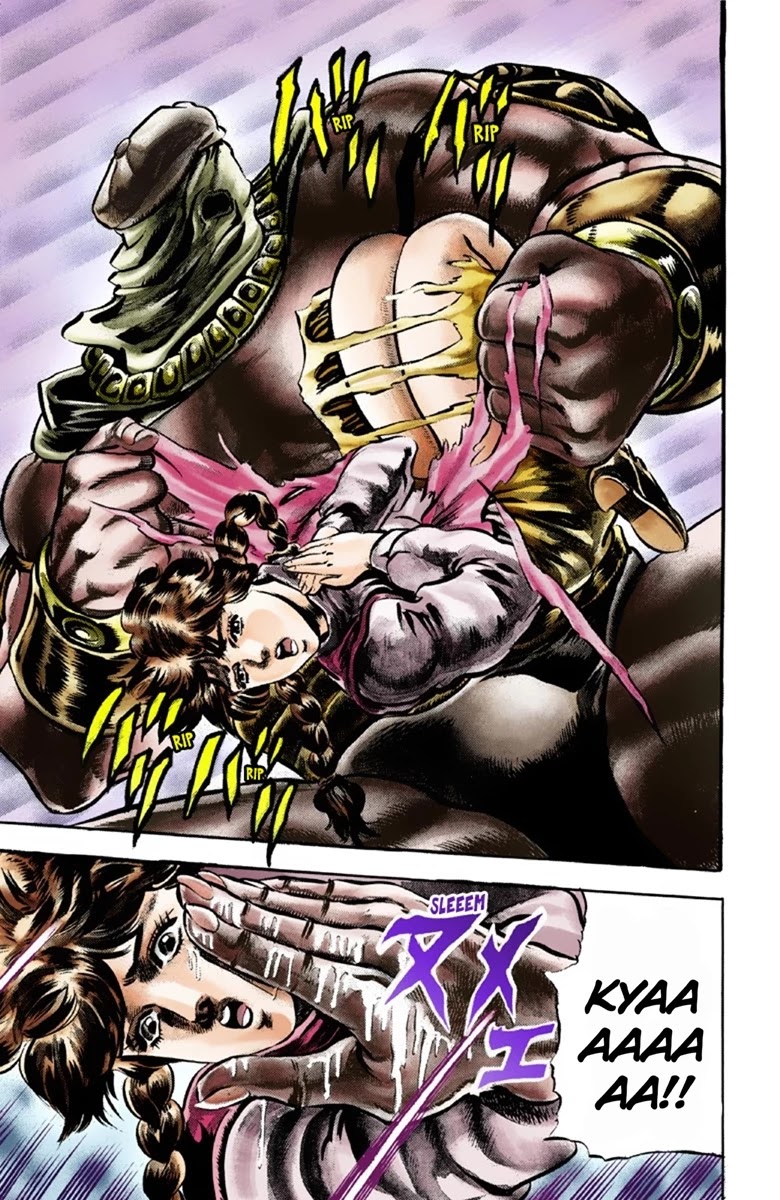 JoJo's Bizarre Adventure Part 1 - Phantom Blood (Official Colored) Chapter 37 page 9 - Chapter 37: The Three from a Faraway Land Part 2
