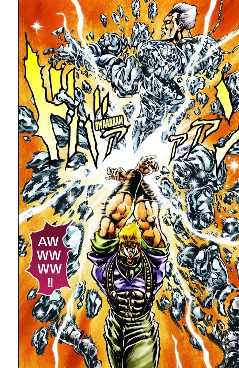 JoJo's Bizarre Adventure Part 1 - Phantom Blood (Official Colored) Chapter 38 page 15 - Chapter 38: The Three from a Faraway Land Part 3