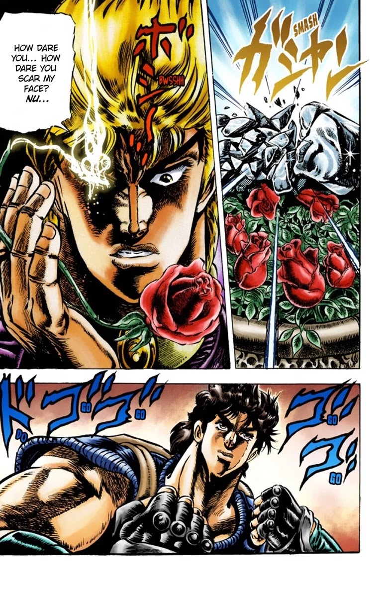JoJo's Bizarre Adventure Part 1 - Phantom Blood (Official Colored) Chapter 38 page 18 - Chapter 38: The Three from a Faraway Land Part 3