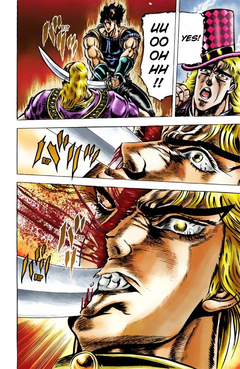JoJo's Bizarre Adventure Part 1 - Phantom Blood (Official Colored) Chapter 39 page 15 - Chapter 39: Fire and Ice, Jonathan and Dio Part 1
