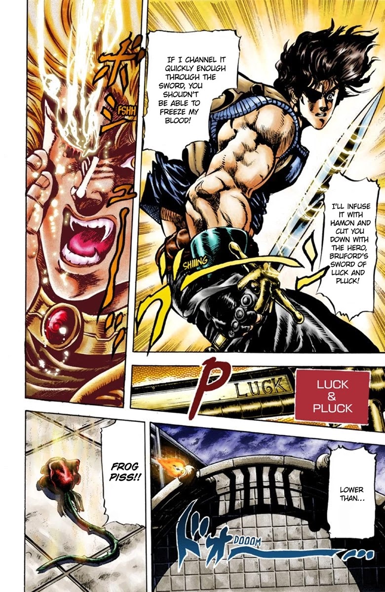 JoJo's Bizarre Adventure Part 1 - Phantom Blood (Official Colored) Chapter 39 page 3 - Chapter 39: Fire and Ice, Jonathan and Dio Part 1