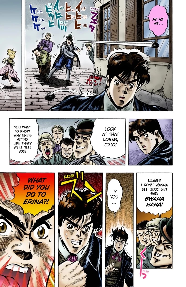 JoJo's Bizarre Adventure Part 1 - Phantom Blood (Official Colored) Chapter 4 page 14 - Chapter 4: Dio Brando the Invader Part 3