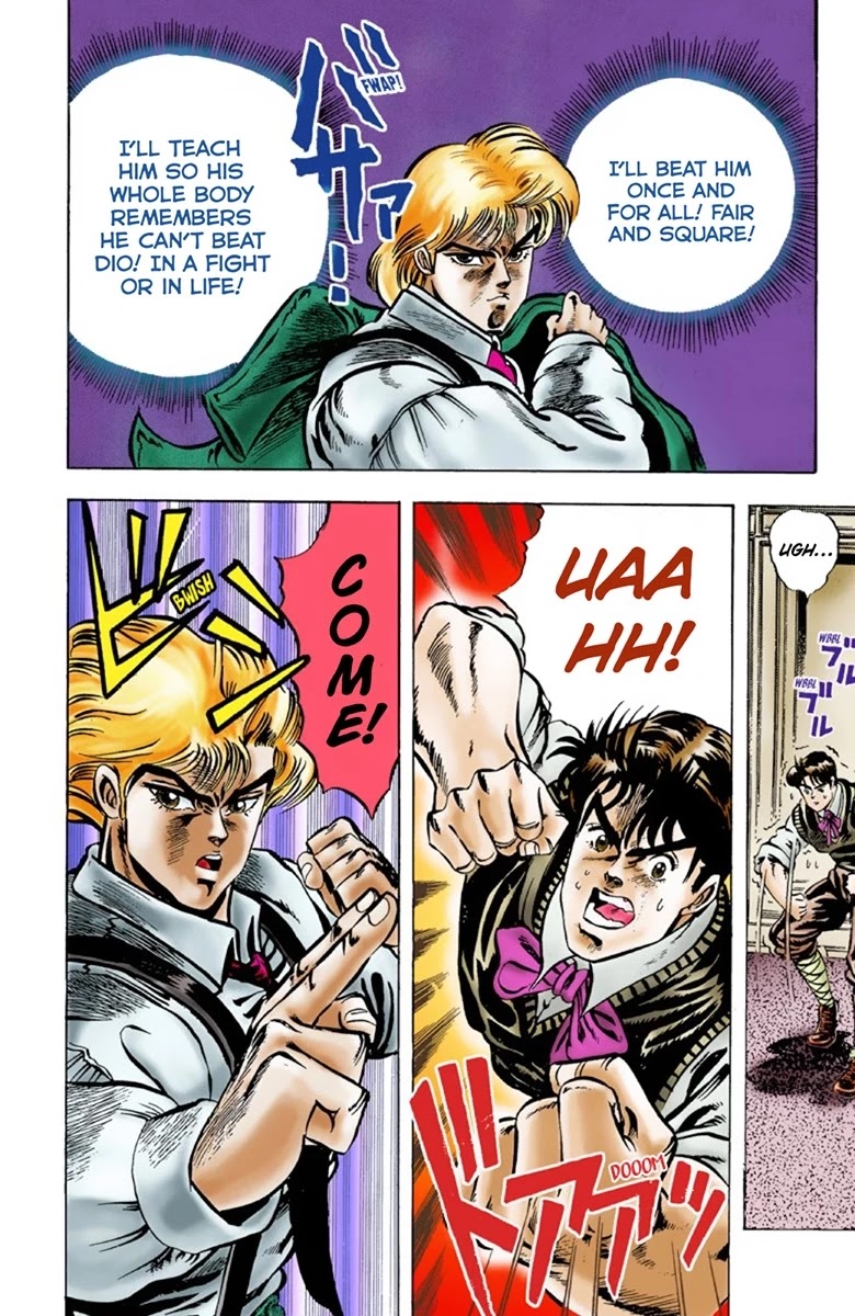 JoJo's Bizarre Adventure Part 1 - Phantom Blood (Official Colored) Chapter 4 page 19 - Chapter 4: Dio Brando the Invader Part 3