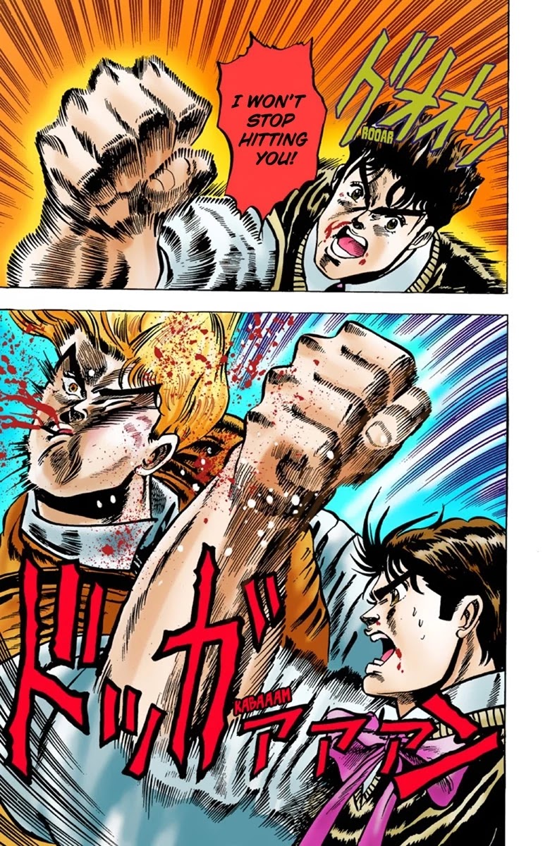 JoJo's Bizarre Adventure Part 1 - Phantom Blood (Official Colored) Chapter 4 page 22 - Chapter 4: Dio Brando the Invader Part 3