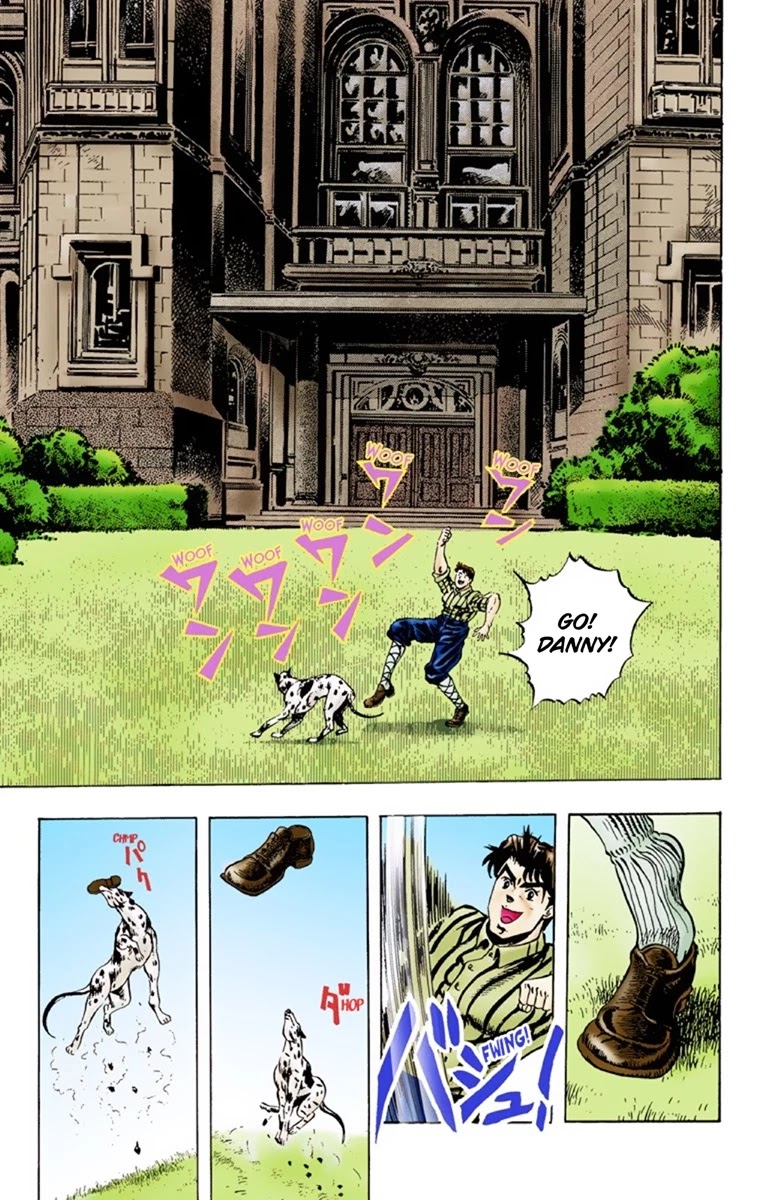 JoJo's Bizarre Adventure Part 1 - Phantom Blood (Official Colored) Chapter 4 page 8 - Chapter 4: Dio Brando the Invader Part 3