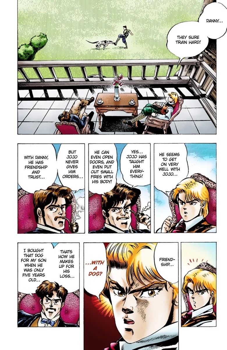 JoJo's Bizarre Adventure Part 1 - Phantom Blood (Official Colored) Chapter 4 page 9 - Chapter 4: Dio Brando the Invader Part 3