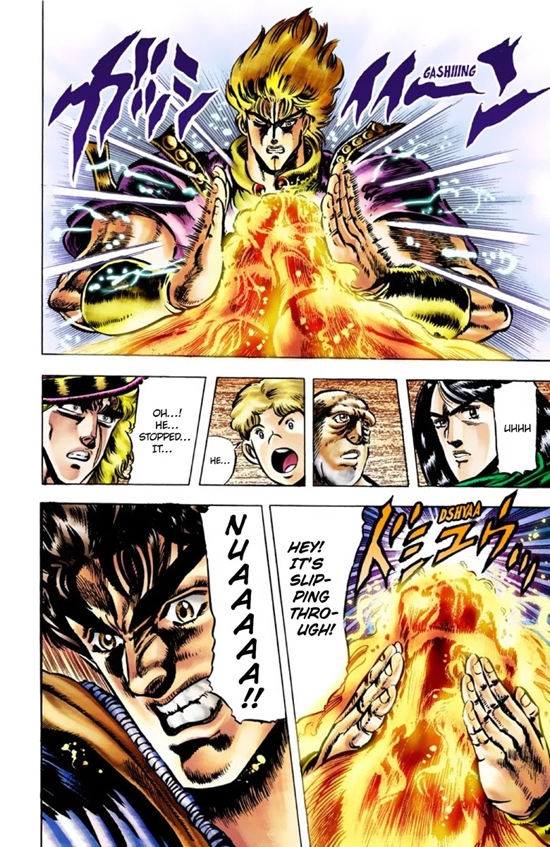 JoJo's Bizarre Adventure Part 1 - Phantom Blood (Official Colored) Chapter 40 page 17 - Chapter 40: Fire and Ice, Jonathan and Dio Part 2
