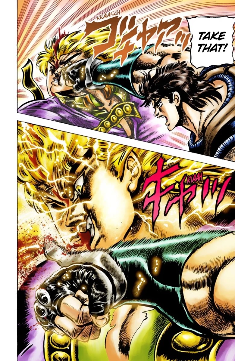 JoJo's Bizarre Adventure Part 1 - Phantom Blood (Official Colored) Chapter 40 page 9 - Chapter 40: Fire and Ice, Jonathan and Dio Part 2