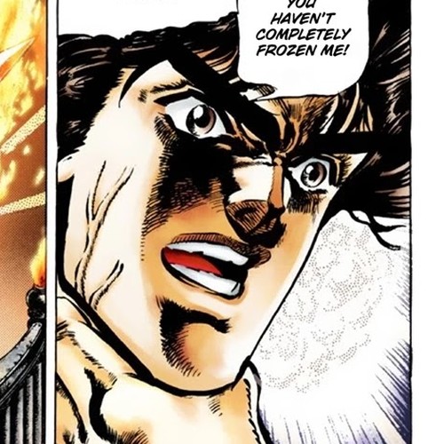 JoJo's Bizarre Adventure Part 1 - Phantom Blood (Official Colored) Chapter 40: Fire and Ice, Jonathan and Dio Part 2 cover