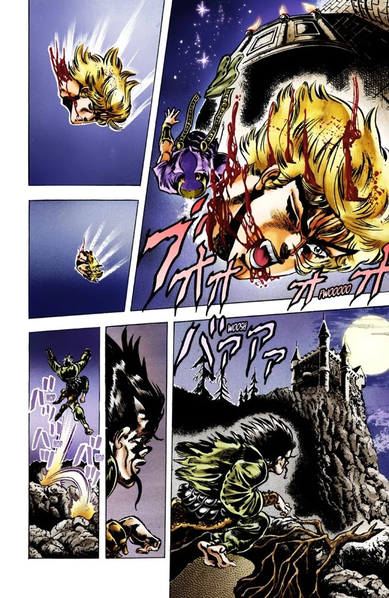 JoJo's Bizarre Adventure Part 1 - Phantom Blood (Official Colored) Chapter 41 page 12 - Chapter 41: Fire and Ice, Jonathan and Dio Part 3