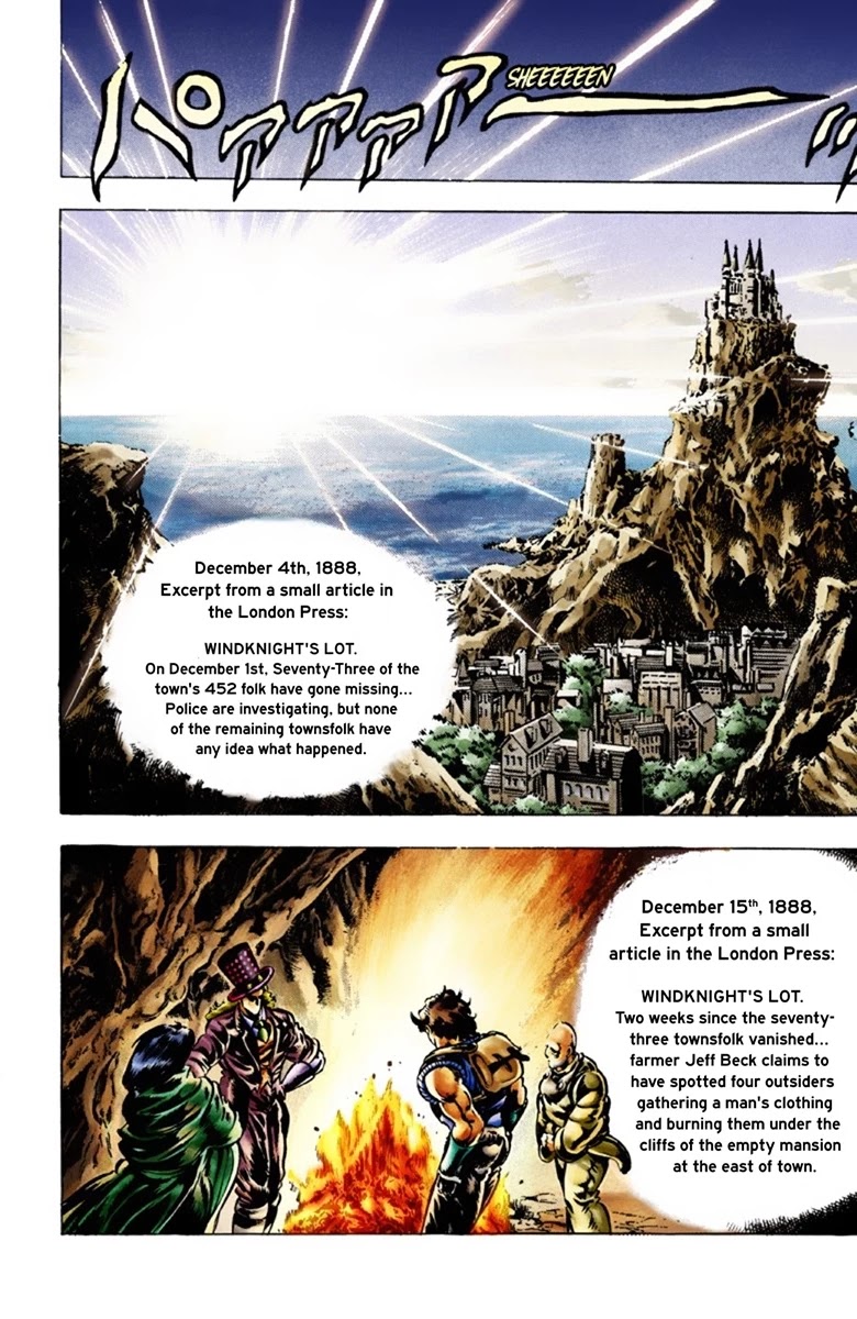 JoJo's Bizarre Adventure Part 1 - Phantom Blood (Official Colored) Chapter 41 page 14 - Chapter 41: Fire and Ice, Jonathan and Dio Part 3