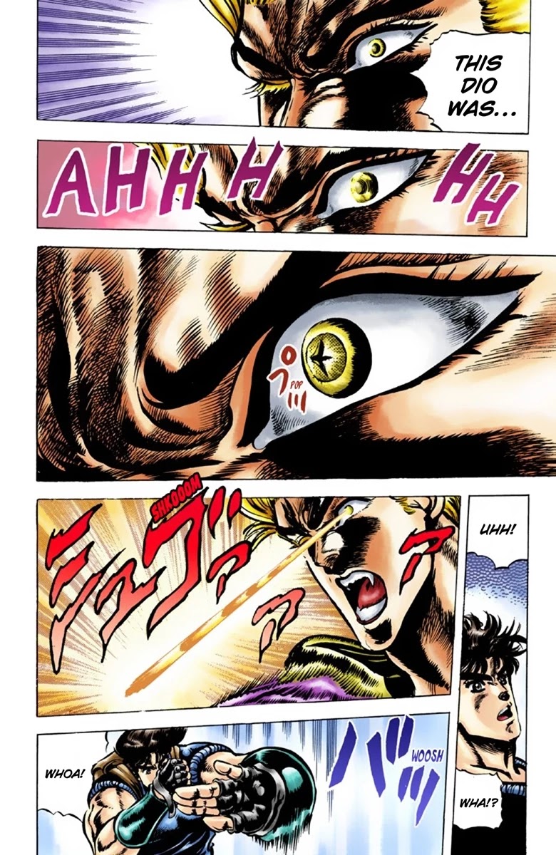 JoJo's Bizarre Adventure Part 1 - Phantom Blood (Official Colored) Chapter 41 page 6 - Chapter 41: Fire and Ice, Jonathan and Dio Part 3