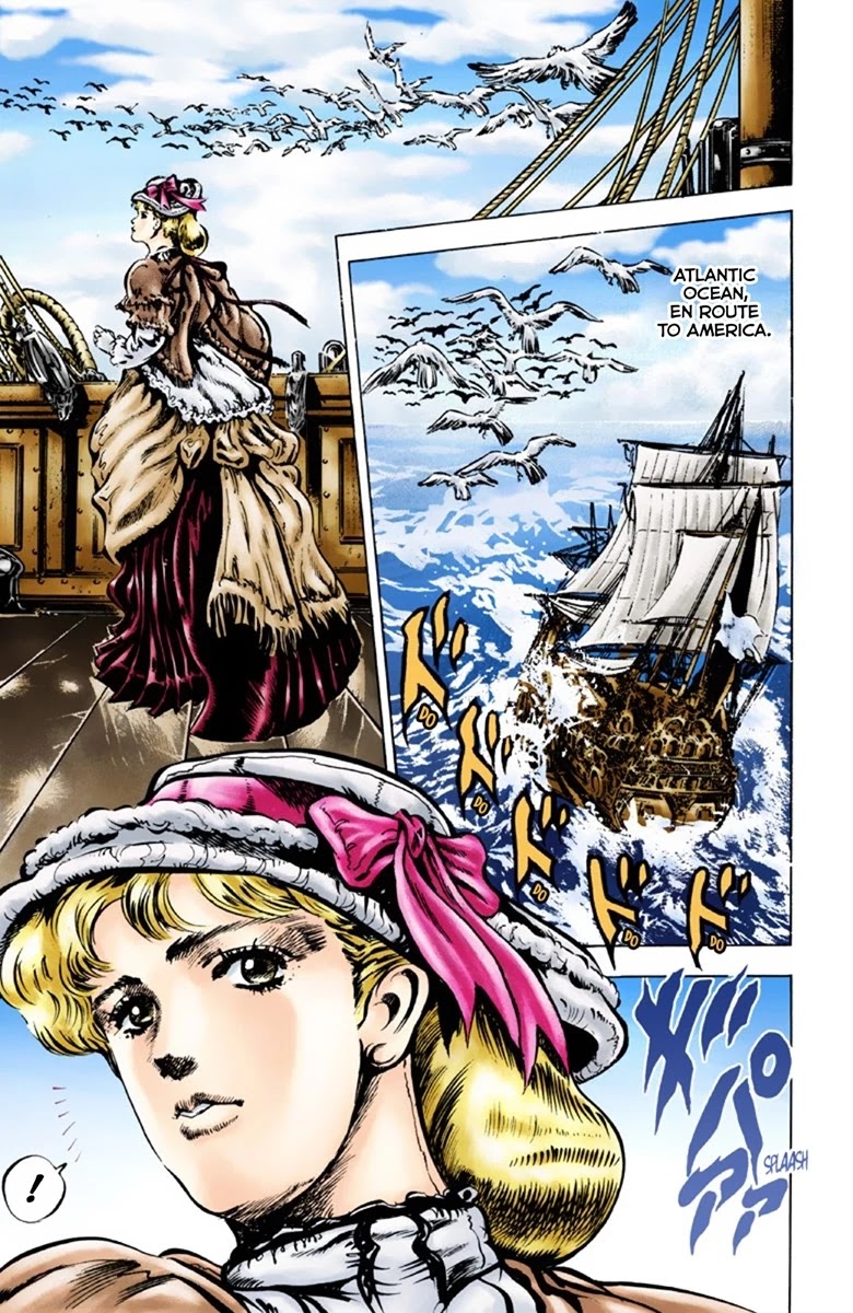 JoJo's Bizarre Adventure Part 1 - Phantom Blood (Official Colored) Chapter 42 page 2 - Chapter 42: Fire and Ice, Jonathan and Dio Part 4