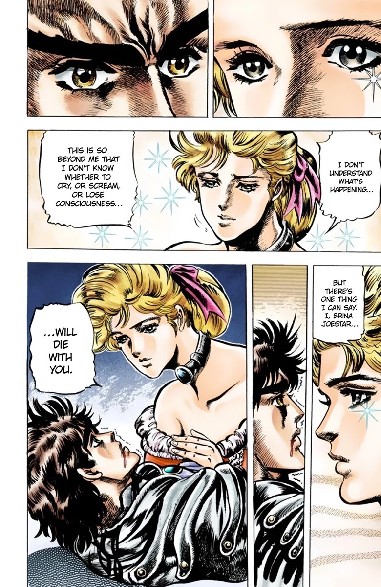 JoJo's Bizarre Adventure Part 1 - Phantom Blood (Official Colored) Chapter 43 page 18 - Chapter 43: Fire and Ice, Jonathan and Dio Part 5