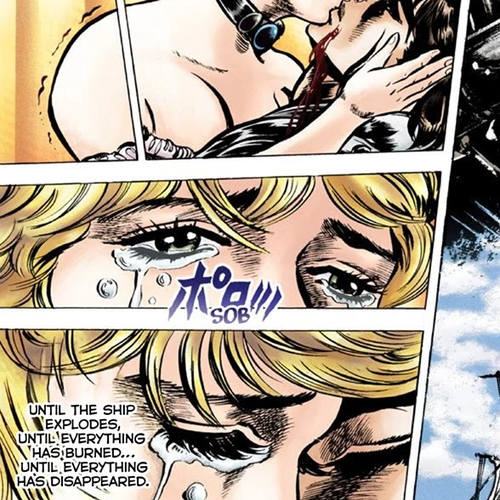 JoJo's Bizarre Adventure Part 1 - Phantom Blood (Official Colored) Chapter 44: Fire and Ice, Jonathan and Dio Part 6 [END] cover