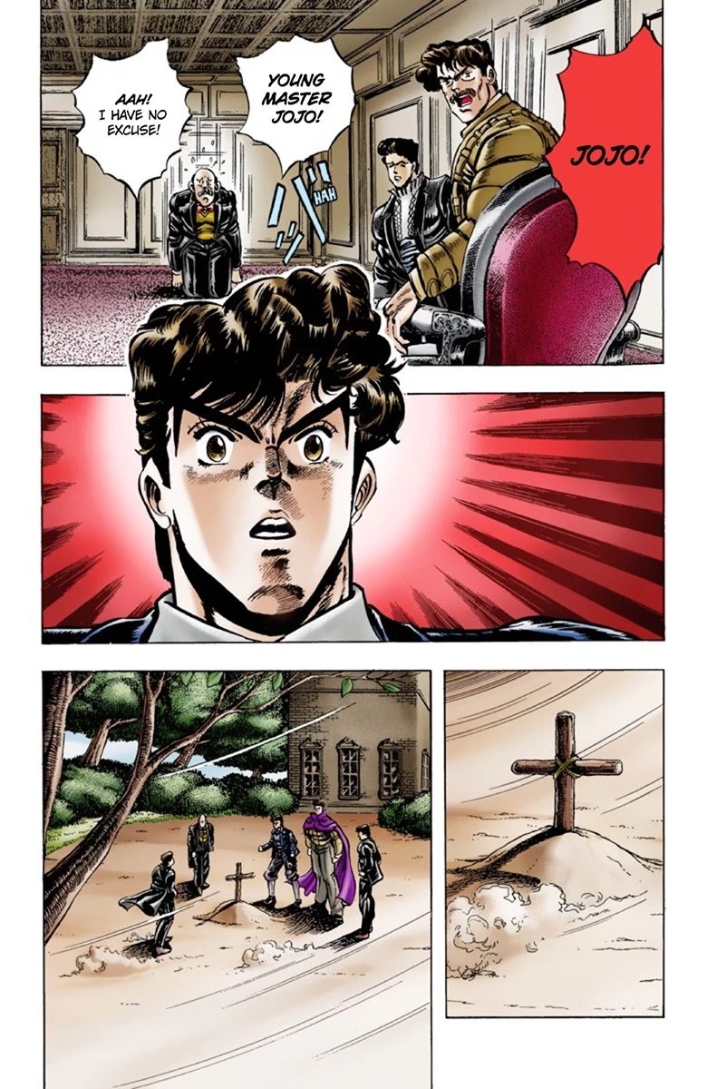JoJo's Bizarre Adventure Part 1 - Phantom Blood (Official Colored) Chapter 5 page 17 - Chapter 5: Dio Brando the Invader Part 4