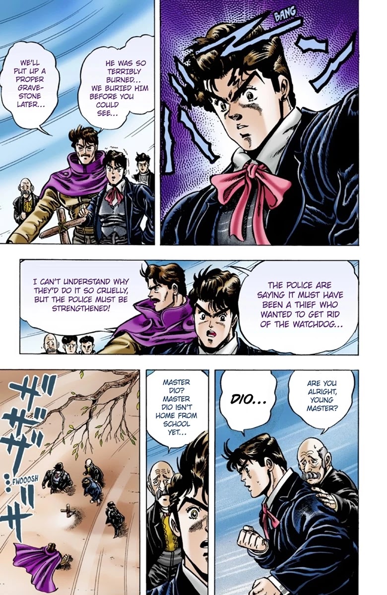 JoJo's Bizarre Adventure Part 1 - Phantom Blood (Official Colored) Chapter 5 page 18 - Chapter 5: Dio Brando the Invader Part 4