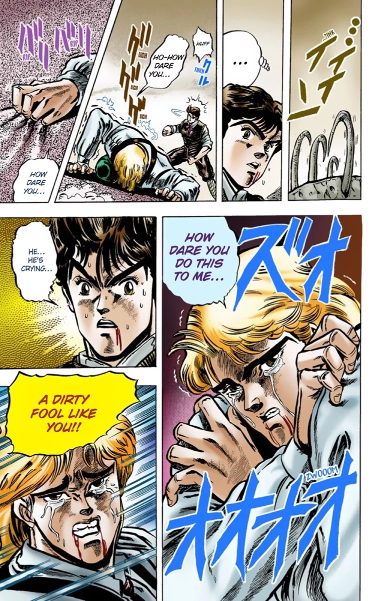 JoJo's Bizarre Adventure Part 1 - Phantom Blood (Official Colored) Chapter 5 page 6 - Chapter 5: Dio Brando the Invader Part 4