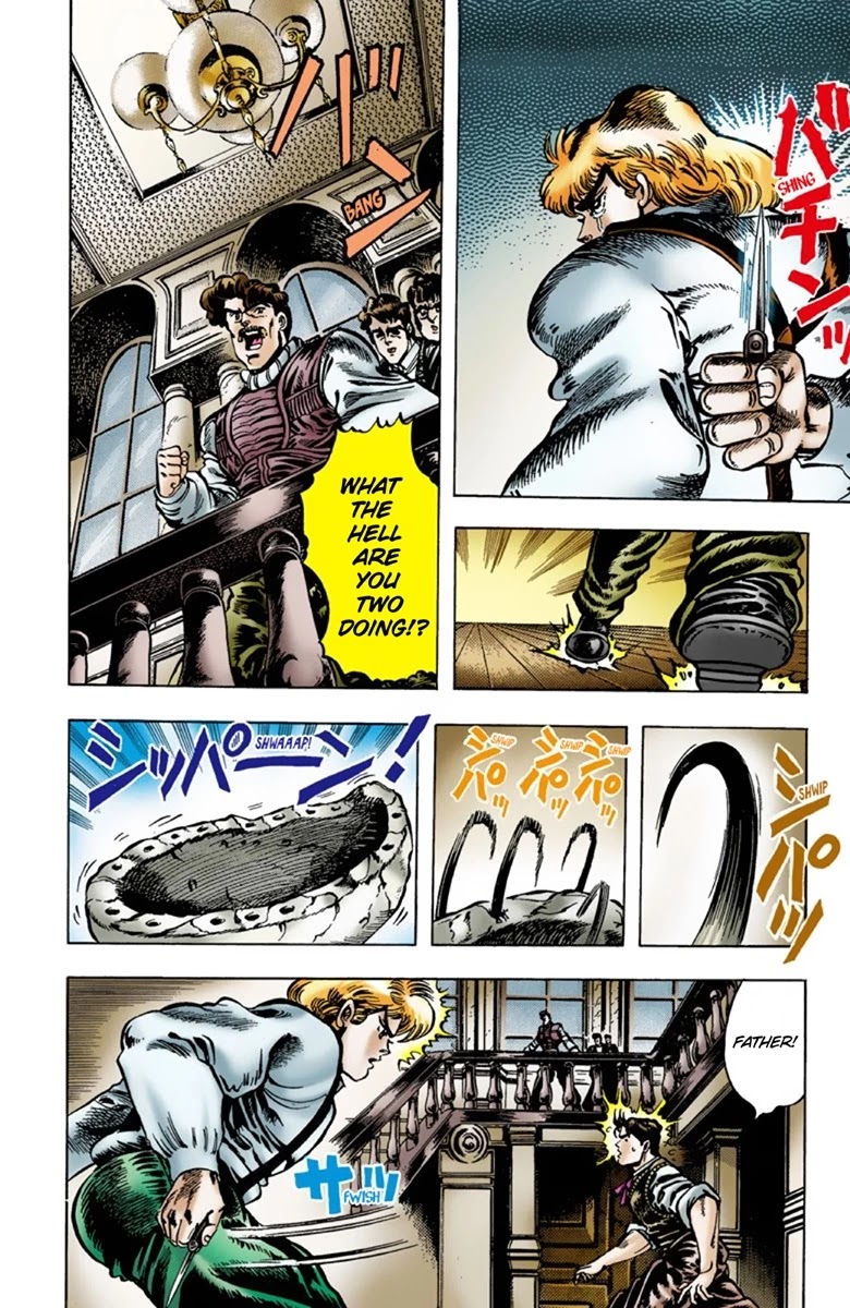 JoJo's Bizarre Adventure Part 1 - Phantom Blood (Official Colored) Chapter 5 page 7 - Chapter 5: Dio Brando the Invader Part 4