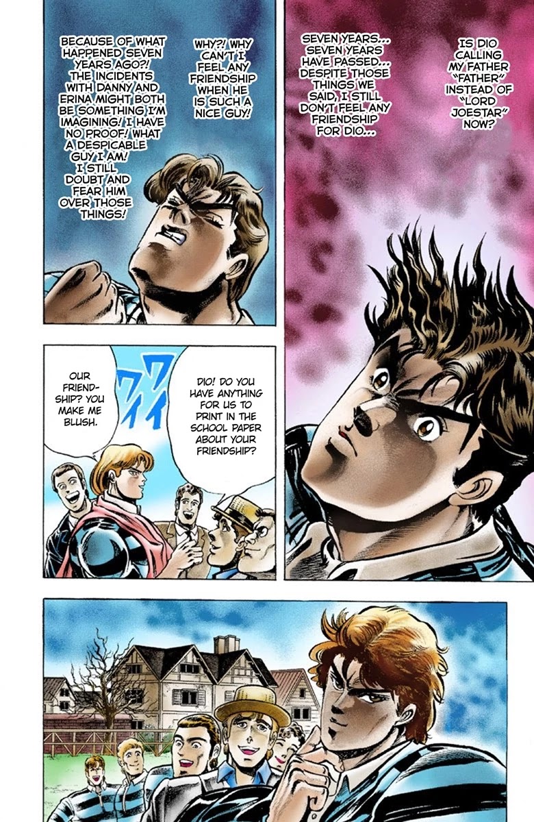JoJo's Bizarre Adventure Part 1 - Phantom Blood (Official Colored) Chapter 6 page 10 - Chapter 6: A Letter from the Past Part 1