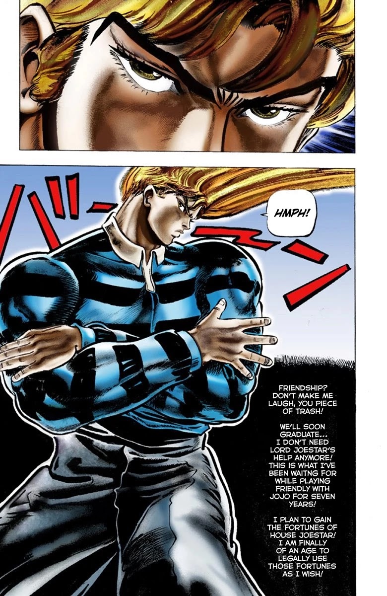 JoJo's Bizarre Adventure Part 1 - Phantom Blood (Official Colored) Chapter 6 page 11 - Chapter 6: A Letter from the Past Part 1