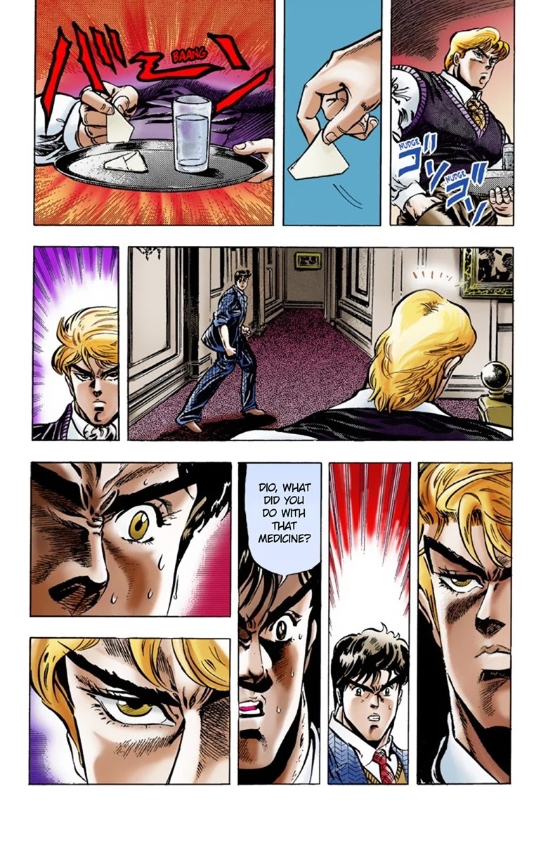 JoJo's Bizarre Adventure Part 1 - Phantom Blood (Official Colored) Chapter 6 page 22 - Chapter 6: A Letter from the Past Part 1
