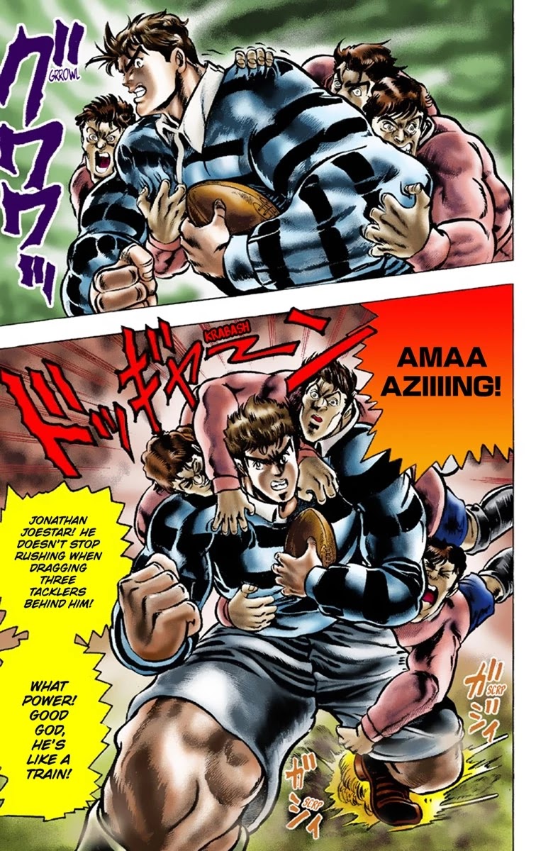 JoJo's Bizarre Adventure Part 1 - Phantom Blood (Official Colored) Chapter 6 page 5 - Chapter 6: A Letter from the Past Part 1