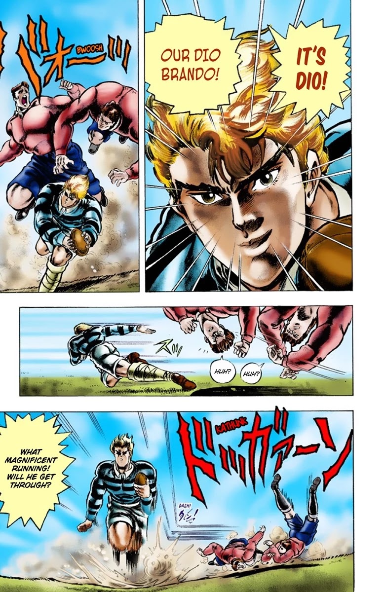 JoJo's Bizarre Adventure Part 1 - Phantom Blood (Official Colored) Chapter 6 page 7 - Chapter 6: A Letter from the Past Part 1
