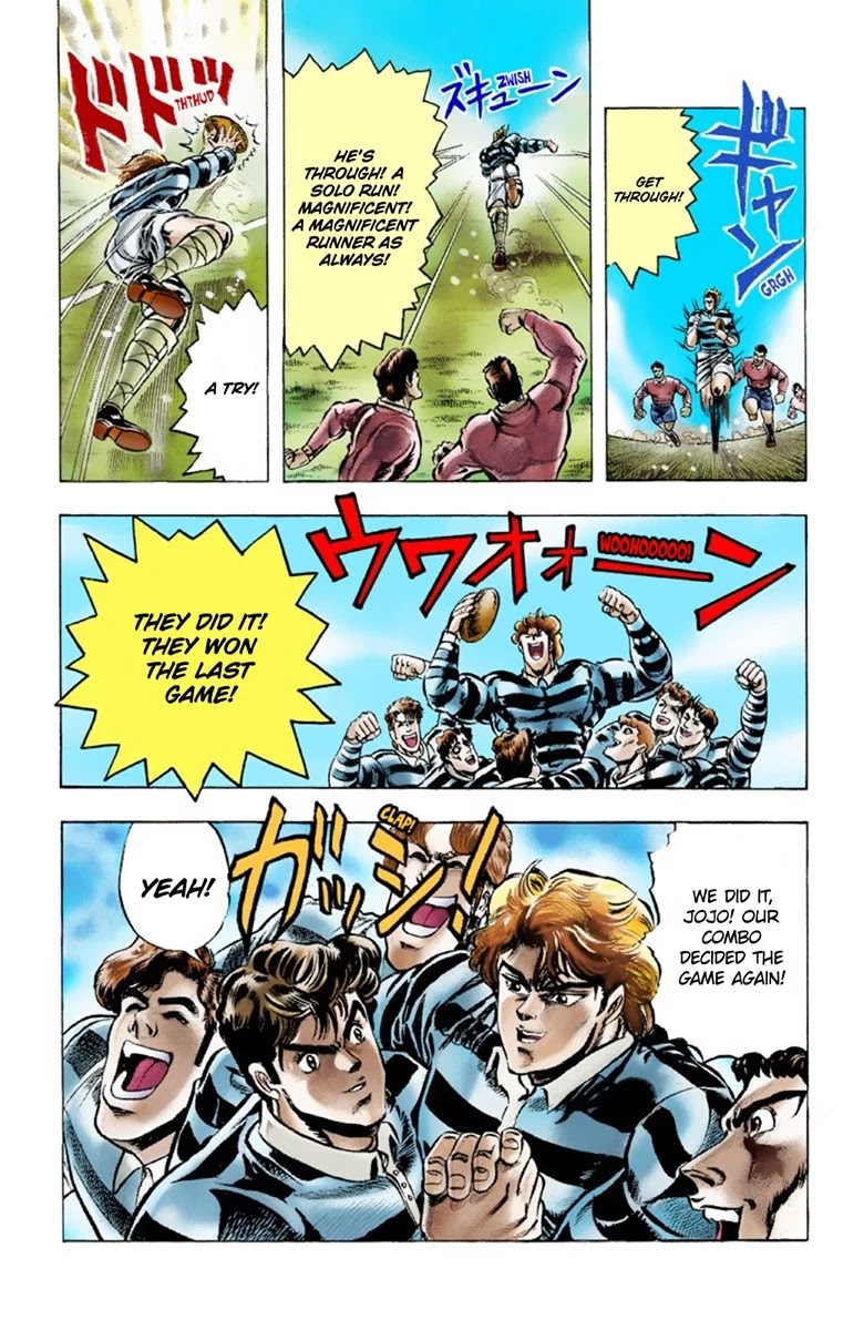 JoJo's Bizarre Adventure Part 1 - Phantom Blood (Official Colored) Chapter 6 page 8 - Chapter 6: A Letter from the Past Part 1