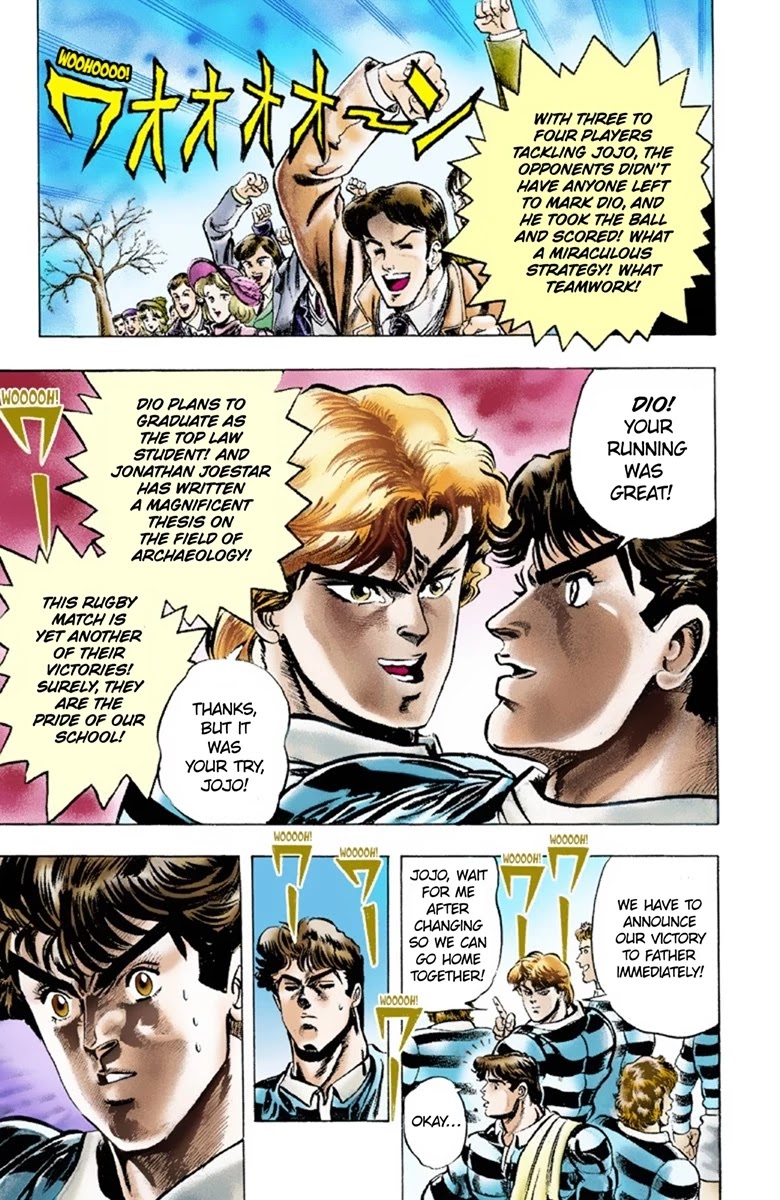 JoJo's Bizarre Adventure Part 1 - Phantom Blood (Official Colored) Chapter 6 page 9 - Chapter 6: A Letter from the Past Part 1