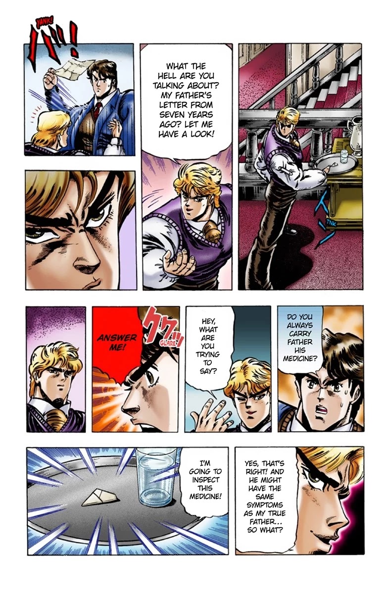 JoJo's Bizarre Adventure Part 1 - Phantom Blood (Official Colored) Chapter 7 page 10 - Chapter 7: A Letter from the Past Part 2