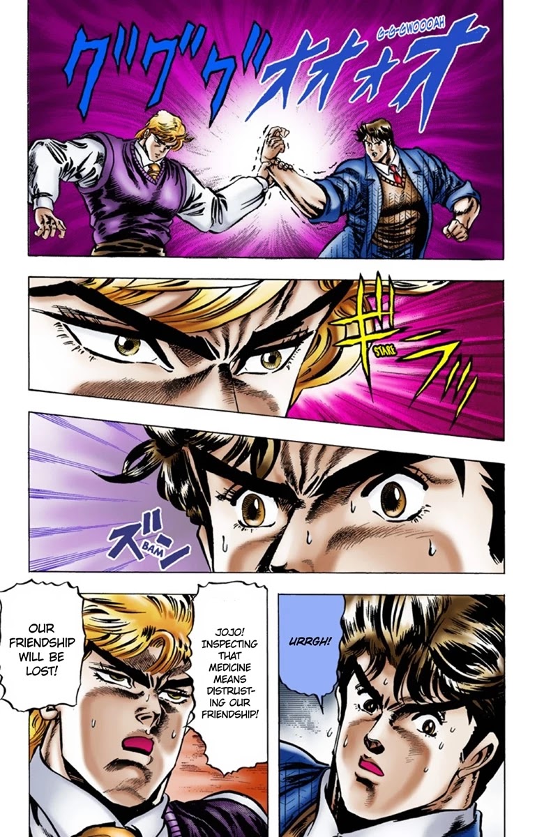 JoJo's Bizarre Adventure Part 1 - Phantom Blood (Official Colored) Chapter 7 page 12 - Chapter 7: A Letter from the Past Part 2