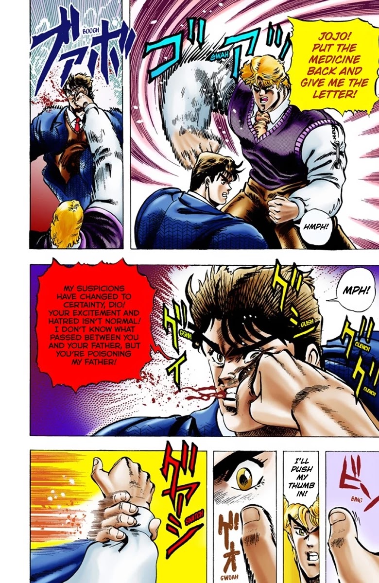 JoJo's Bizarre Adventure Part 1 - Phantom Blood (Official Colored) Chapter 7 page 15 - Chapter 7: A Letter from the Past Part 2