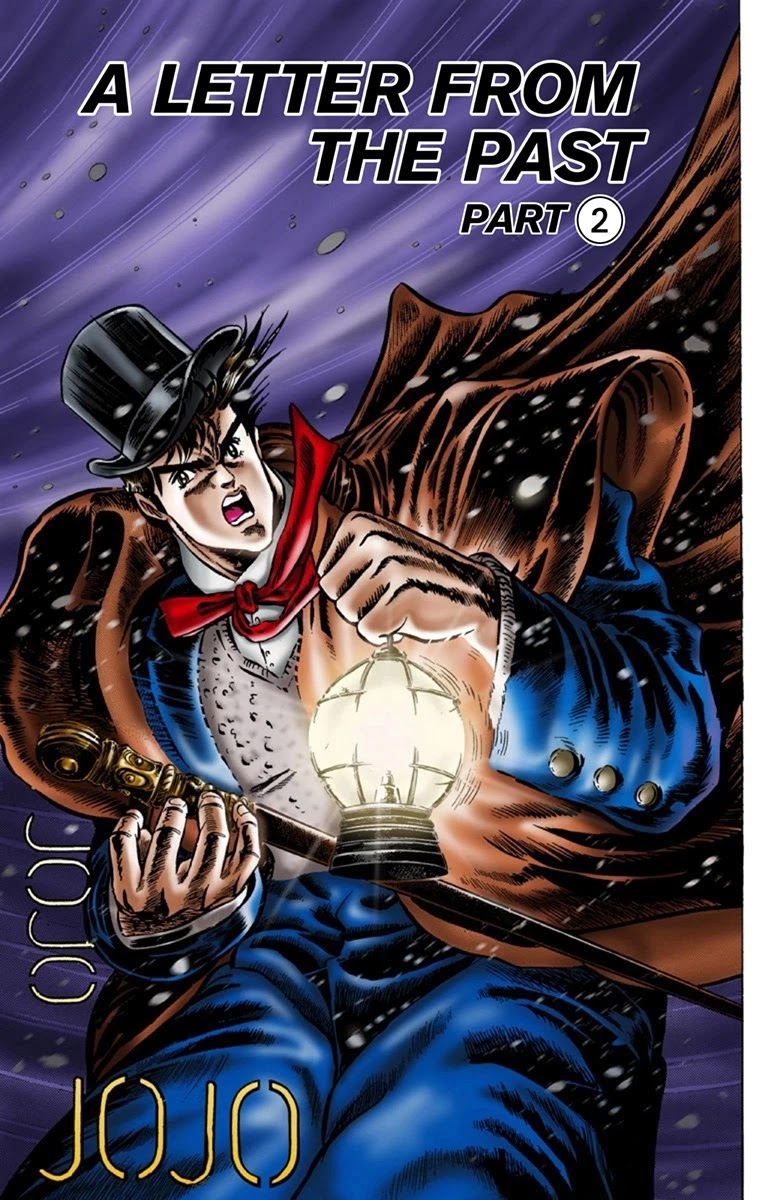 JoJo's Bizarre Adventure Part 1 - Phantom Blood (Official Colored) Chapter 7 page 2 - Chapter 7: A Letter from the Past Part 2