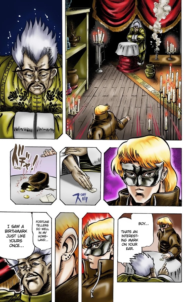 JoJo's Bizarre Adventure Part 1 - Phantom Blood (Official Colored) Chapter 7 page 6 - Chapter 7: A Letter from the Past Part 2