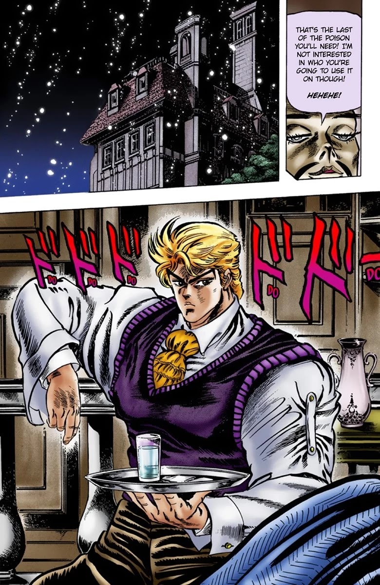JoJo's Bizarre Adventure Part 1 - Phantom Blood (Official Colored) Chapter 7 page 8 - Chapter 7: A Letter from the Past Part 2