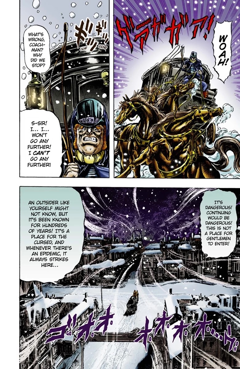 JoJo's Bizarre Adventure Part 1 - Phantom Blood (Official Colored) Chapter 8 page 11 - Chapter 8: The Stone Mask Part 1