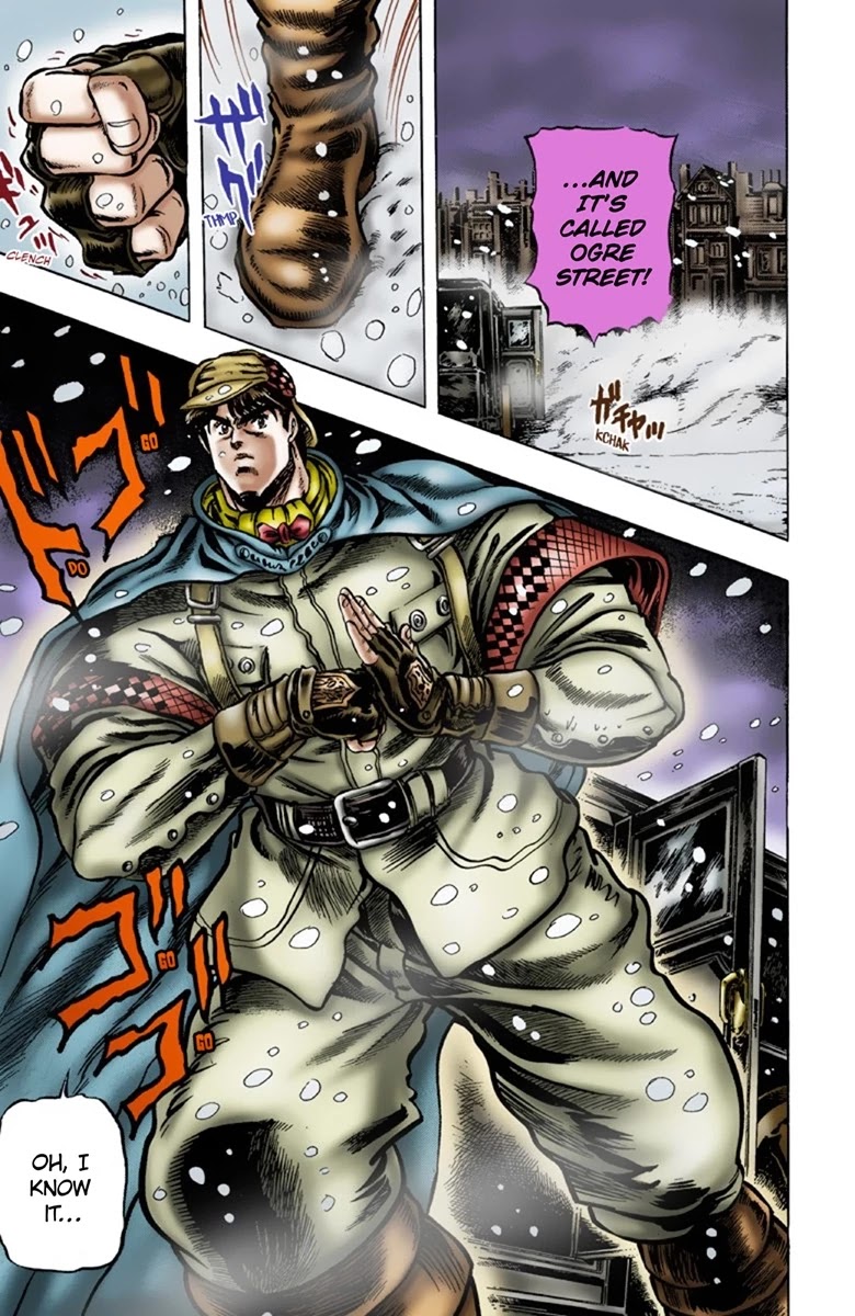 JoJo's Bizarre Adventure Part 1 - Phantom Blood (Official Colored) Chapter 8 page 12 - Chapter 8: The Stone Mask Part 1