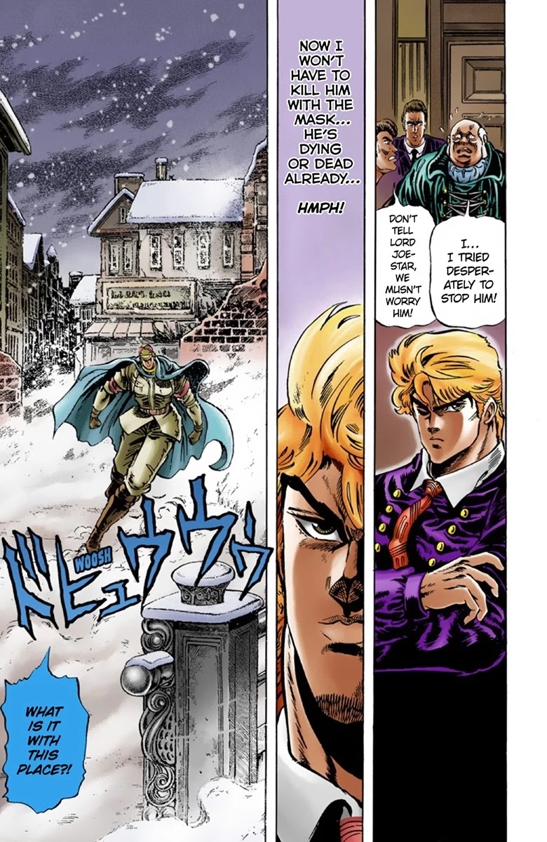 JoJo's Bizarre Adventure Part 1 - Phantom Blood (Official Colored) Chapter 8 page 14 - Chapter 8: The Stone Mask Part 1