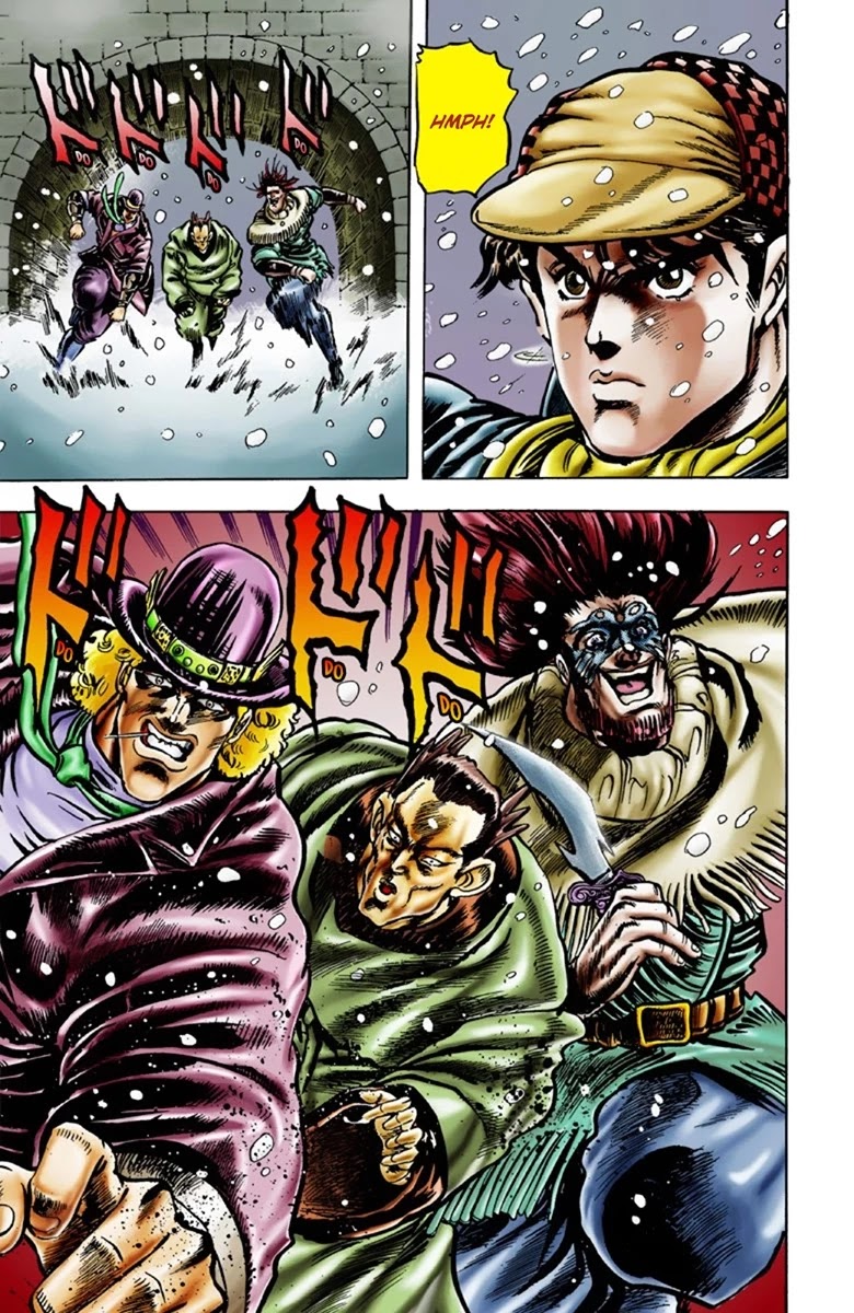 JoJo's Bizarre Adventure Part 1 - Phantom Blood (Official Colored) Chapter 8 page 16 - Chapter 8: The Stone Mask Part 1